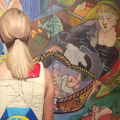 Edwin Lucas inspired quilted tunic