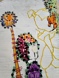 Gond embroidery