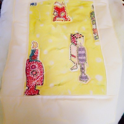 Quilt in progress